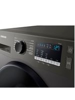 Lavadora de roupas samsung ww11t4040bxfaz com diamond drum e vapor de higiene inox - 11kg