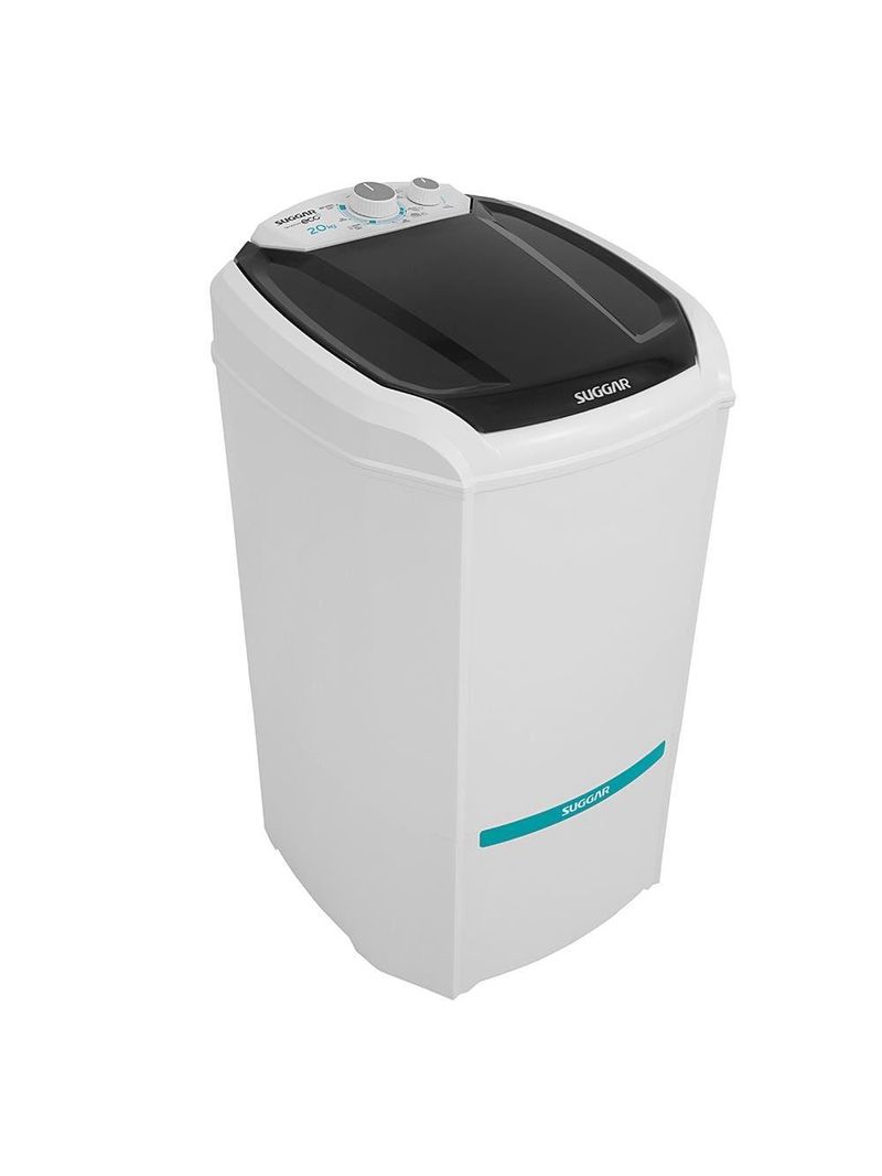 Lavadora suggar lavamax eco 20kg 6 programas de lavagem 580w branca