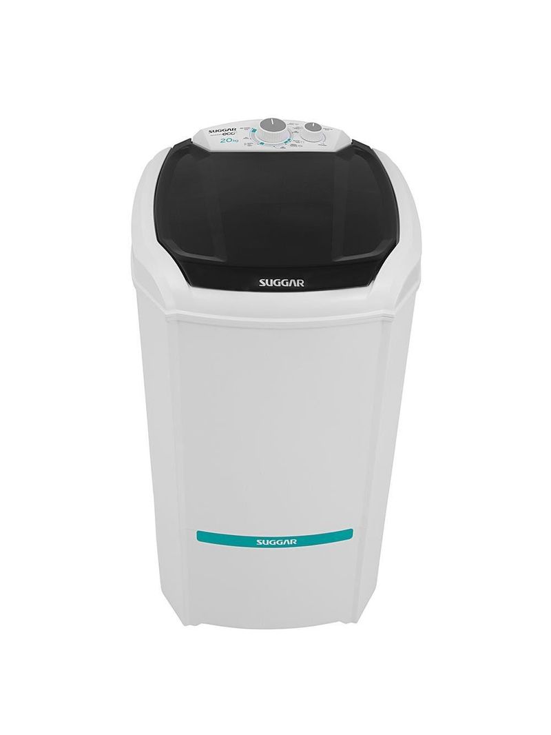 Lavadora suggar lavamax eco 20kg 6 programas de lavagem 580w branca