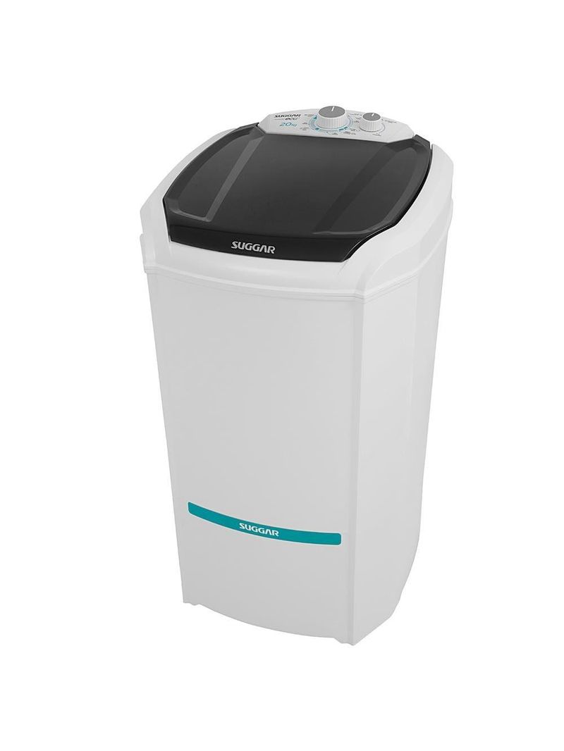 Lavadora suggar lavamax eco 20kg 6 programas de lavagem 580w branca