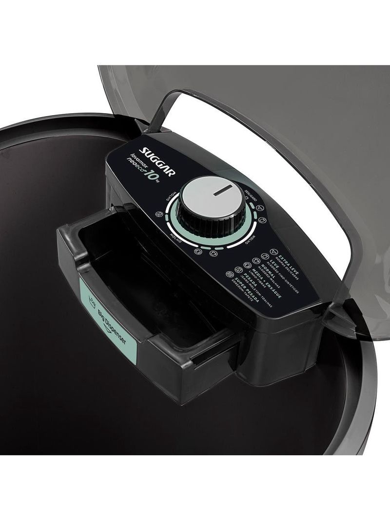 Lavadora suggar neo eco 10kg 6 programas de lavagem 450w preto
