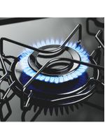 Fogão 5 bocas consul cfs5vbe com mesa de vidro e acendimento automático preto - bivolt