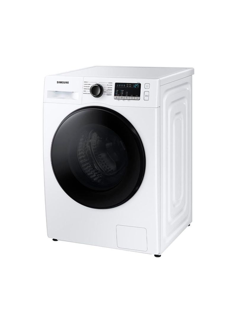 Lavadora de roupas samsung ww11t4040befaz com diamond drum e vapor de higiene branca - 11kg