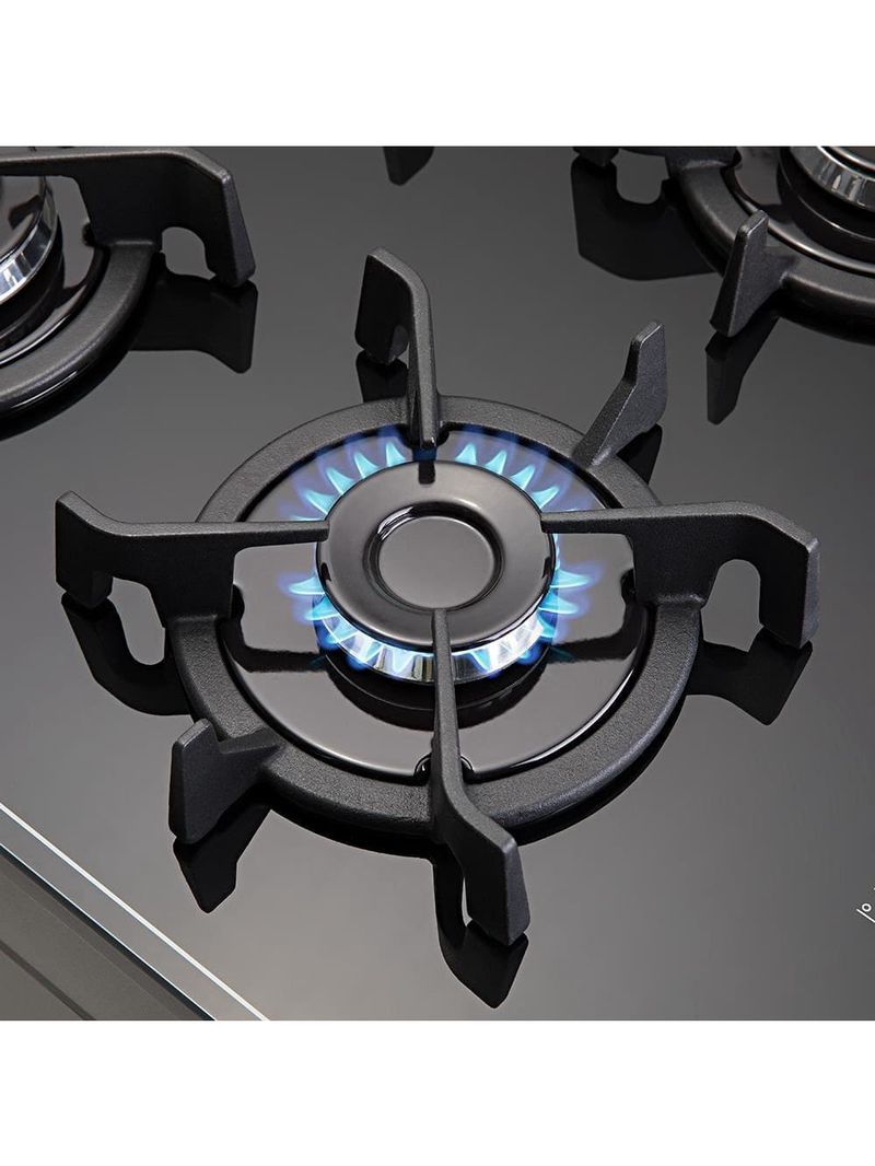 Fogão dako 4 bocas magister mesa de vidro acendimento automático bivolt preto