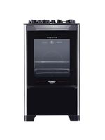 Fogão dako 4 bocas magister mesa de vidro acendimento automático bivolt preto