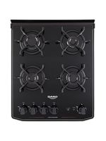 Fogão dako 4 bocas magister mesa de vidro acendimento automático bivolt preto