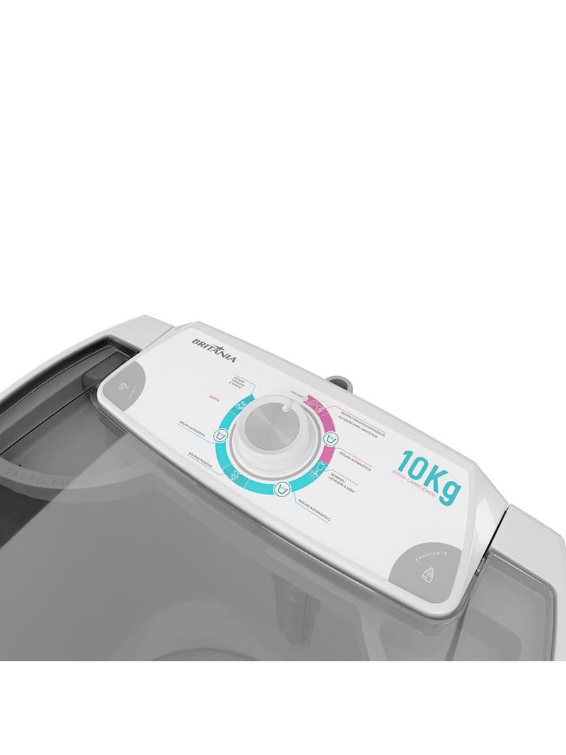 Tanquinho de roupas britânia 10kg blr03 semiautomático - branco