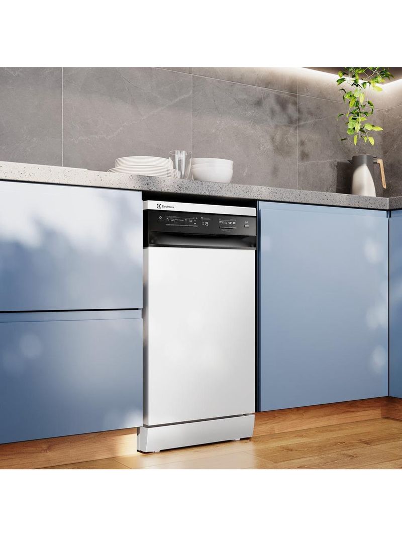 Lava-louças electrolux lb10e 10 serviços lava e seca branca