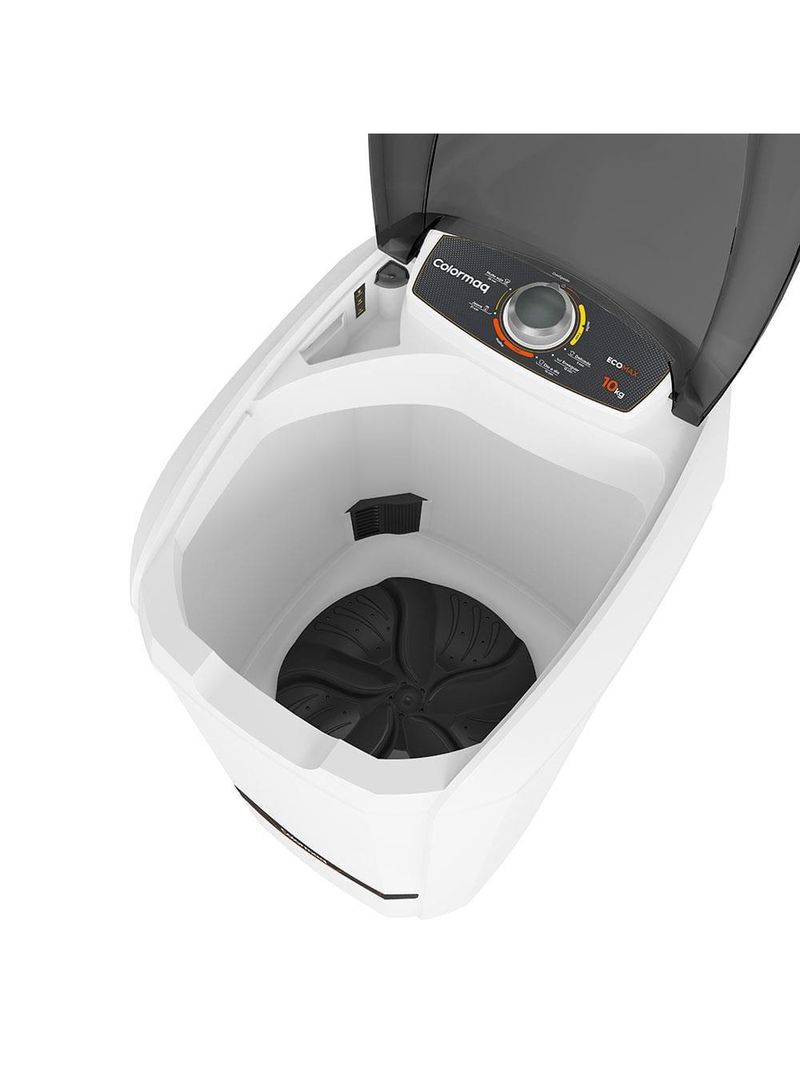 Tanquinho de roupas colormaq lcs10m semiautomática branca - 10kg