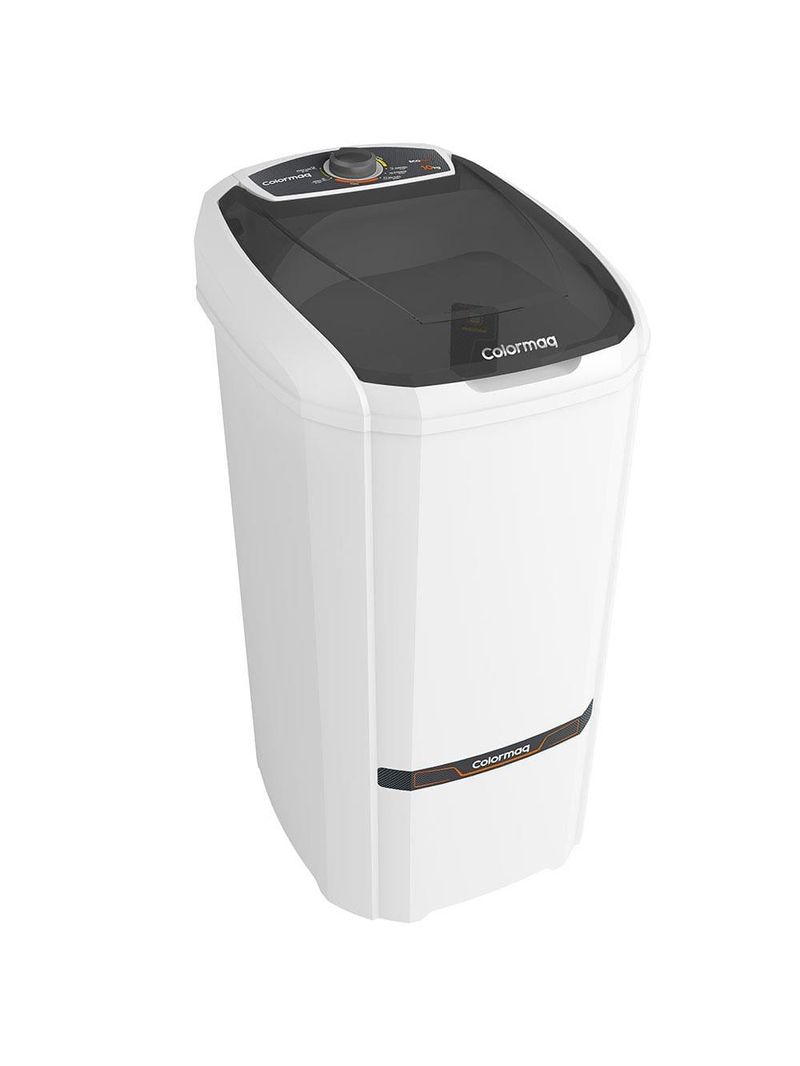 Tanquinho de roupas colormaq lcs10m semiautomática branca - 10kg