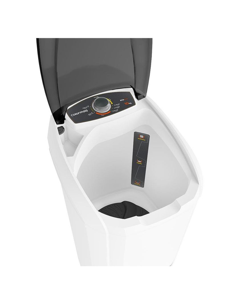 Tanquinho de roupas colormaq lcs10m semiautomática branca - 10kg