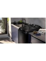 Lavadora de roupas electrolux expert leb18 18kg com tecnologia tripla filtragem, jet&clean e função pet pro - preta