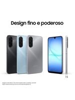 Celular samsung galaxy a17 4g tela 67" 256gb super amoled câmera tripla 50mp preto