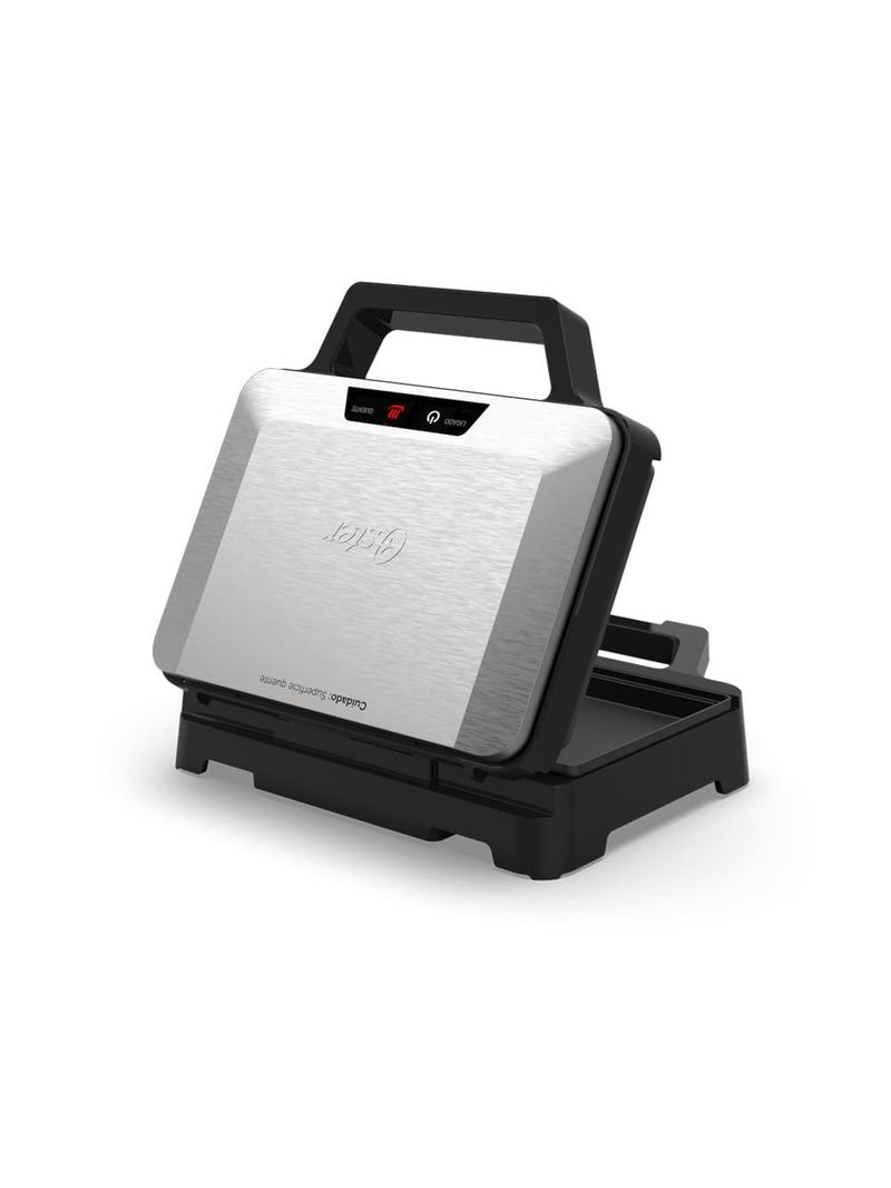 Sanduicheira oster osan500 1000w chapas antiaderentes alça isotérmica porta-fio inox