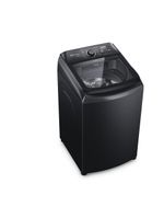 Lavadora de roupas electrolux efficient lep15 14,5kg com cesto inox, ultra filter e tecnologia jet&clean - preta