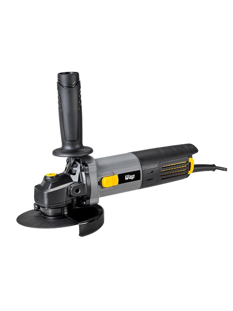 Esmerilhadeira angular 5" wap wf es01 950w - cinza/amarelo