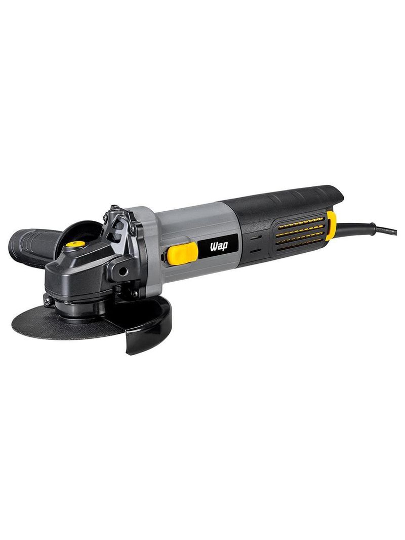 Esmerilhadeira angular 5" wap wf es01 950w - cinza/amarelo