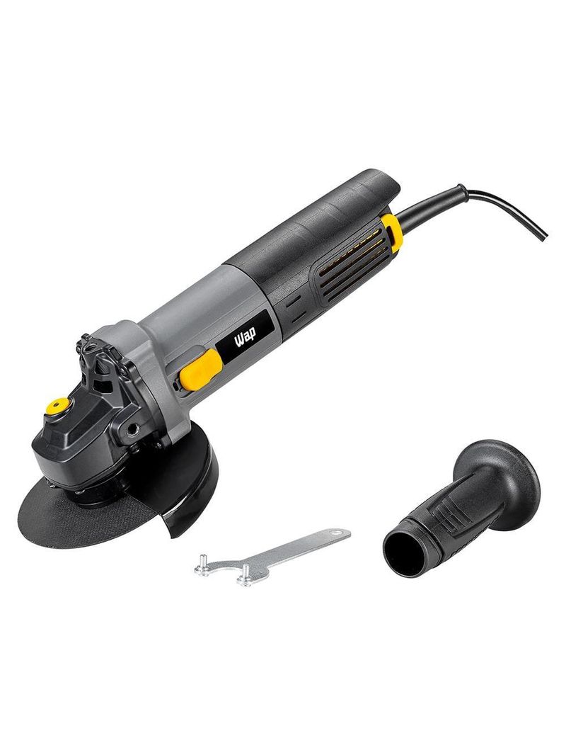 Esmerilhadeira angular 5" wap wf es01 950w - cinza/amarelo
