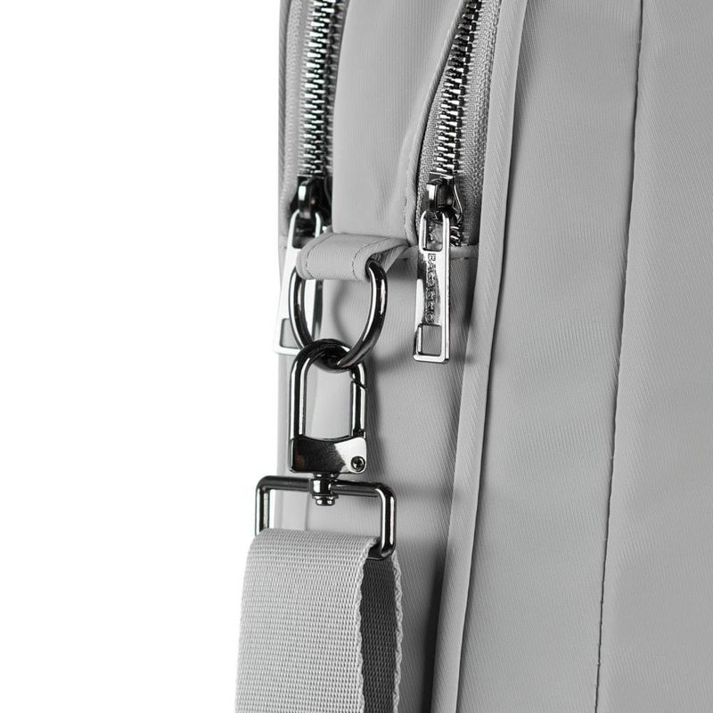 Pasta feminina executiva para notebook donna cinza