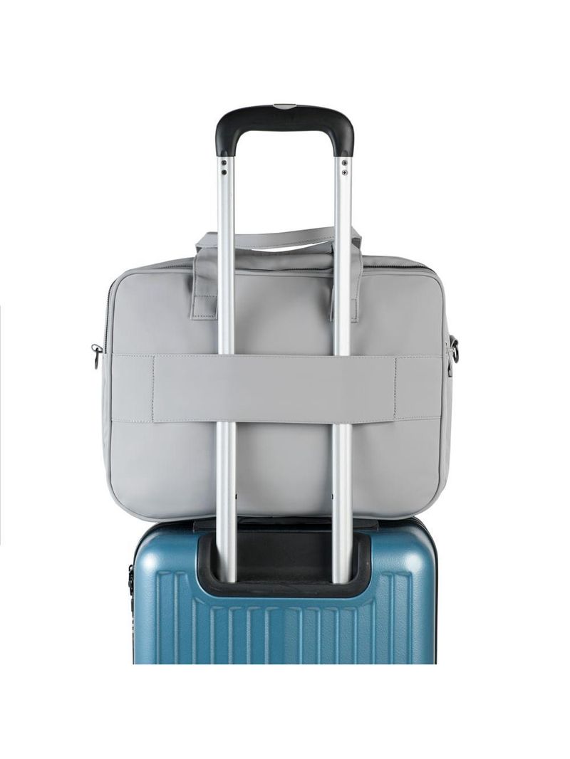 Pasta feminina executiva para notebook donna cinza