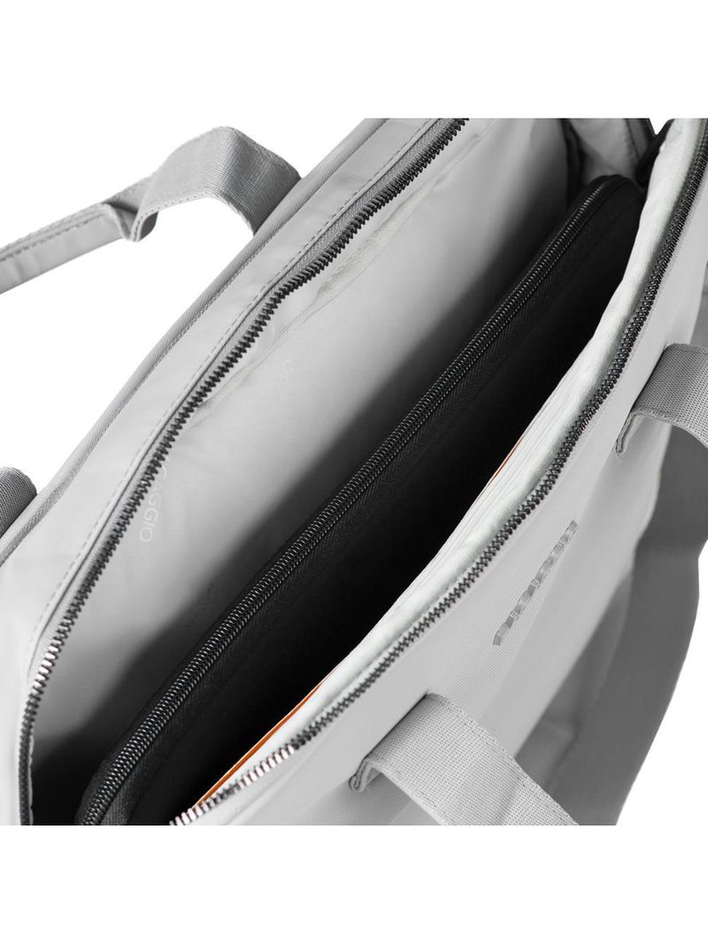 Pasta feminina executiva para notebook donna cinza