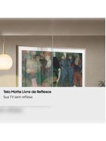 Smart tv 43” qled 4k samsung qn43ls03fagxzd the frame vision ai 2025 modo arte antirreflexo