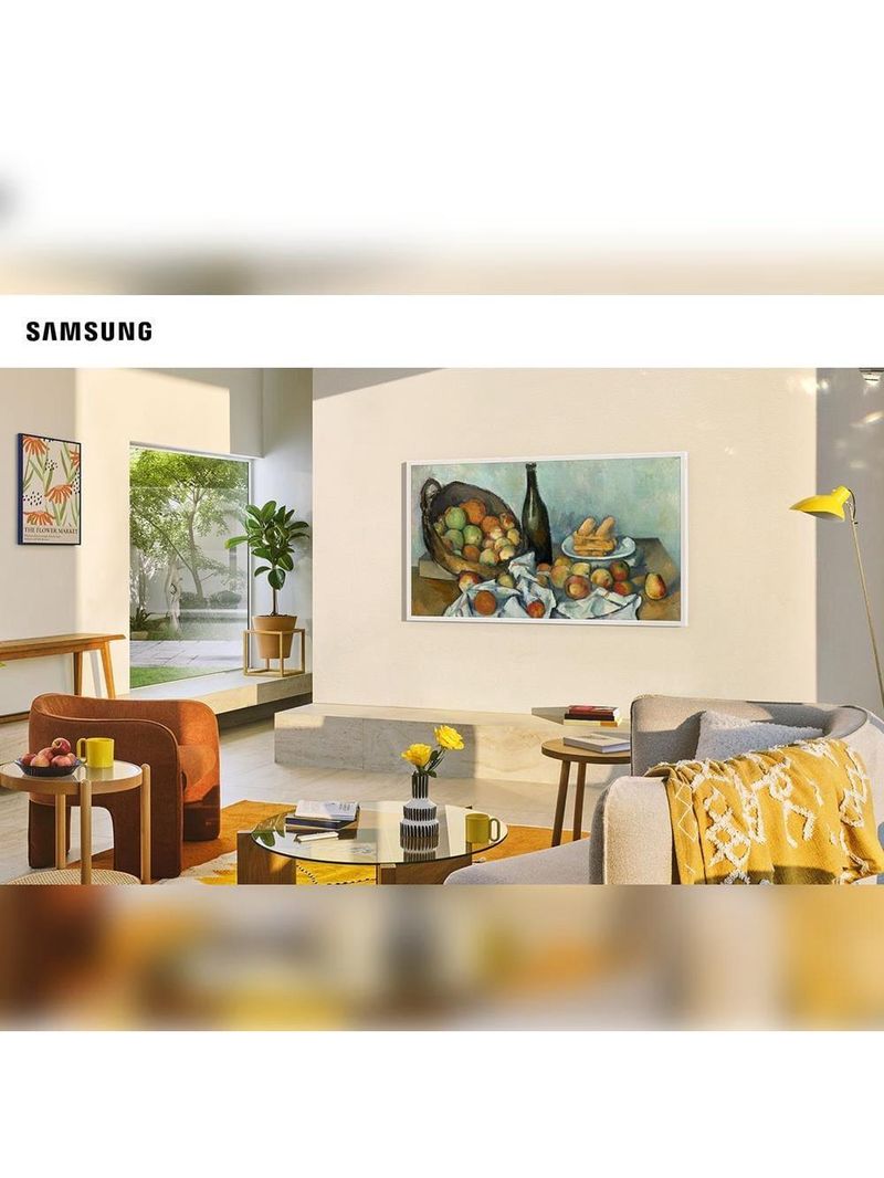 Smart tv 43” qled 4k samsung qn43ls03fagxzd the frame vision ai 2025 modo arte antirreflexo