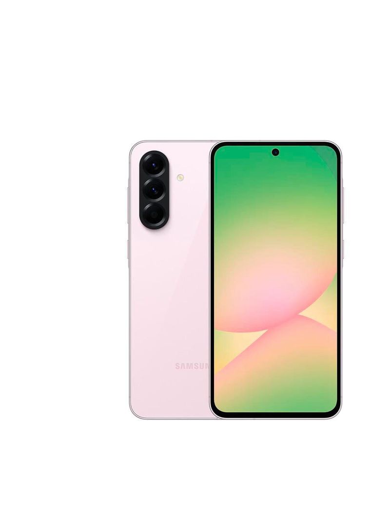 Celular samsung galaxy a56 tela super amoled 67" 128gb 5g câmera tripla até 50mp vídeo hdr e recursos ai rosa