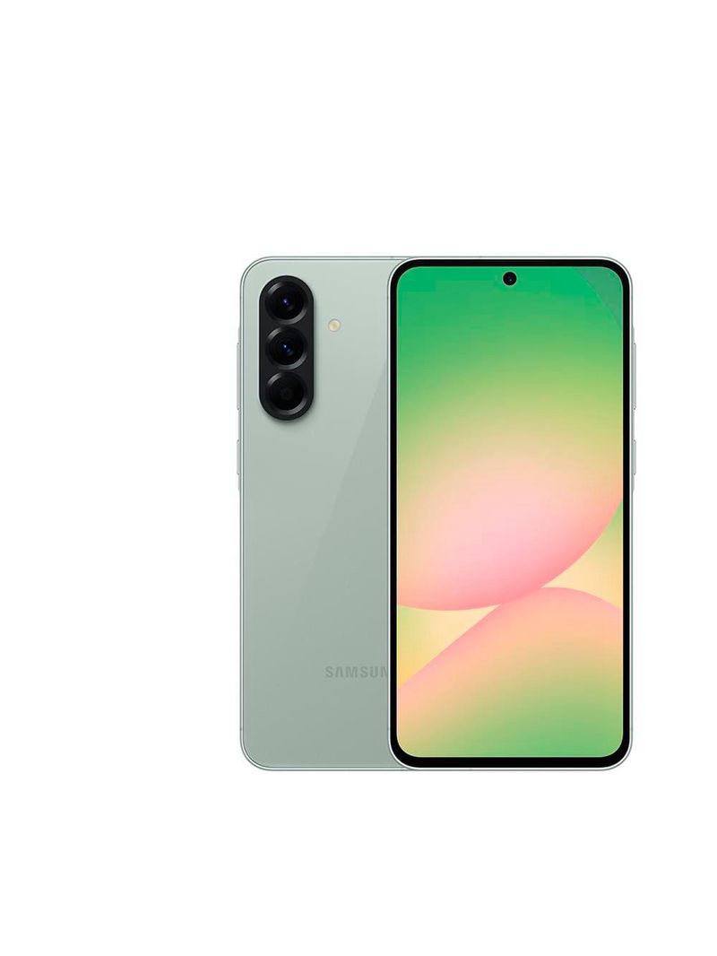 Celular samsung galaxy a56 tela super amoled 67" 128gb 5g câmera tripla até 50mp vídeo hdr e recursos ai verde