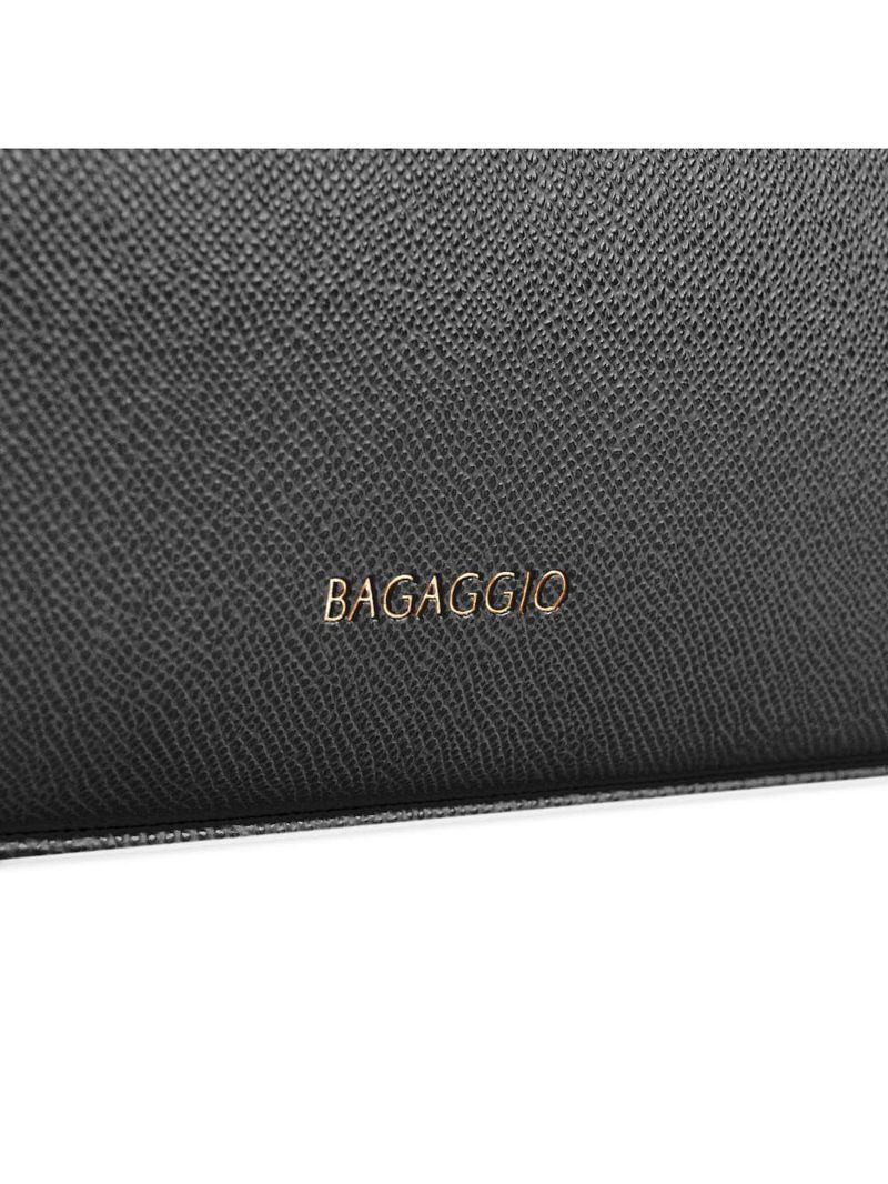 Bolsa feminina grande tote com alça alongada preta