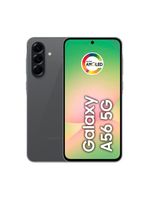 Smartphone samsung galaxy a56 5g preto 256gb 8gb ram, câmera tripla até 50mp, tela super amoled 67", ip67, nfc, vídeo hdr e recursos ai