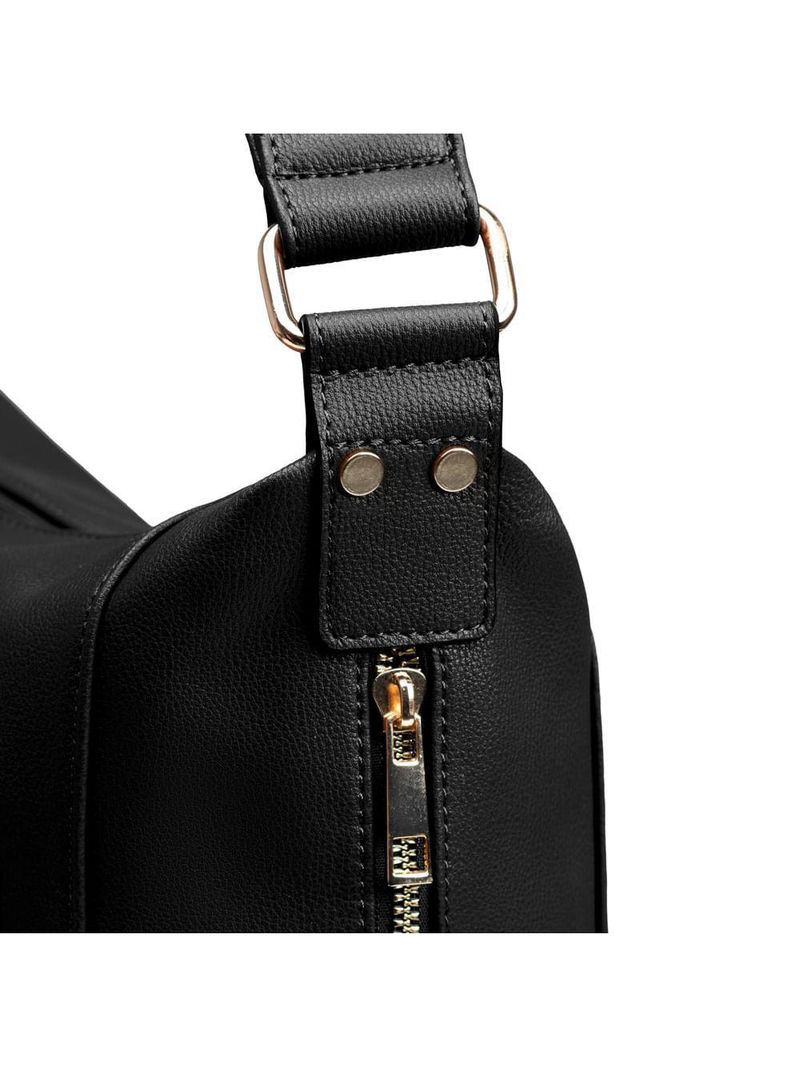 Bolsa feminina hobo soft premium preta
