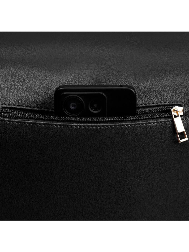 Bolsa feminina hobo soft premium preta