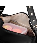 Bolsa feminina hobo soft premium preta