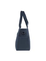 Bolsa feminina média executiva donna azul marinho