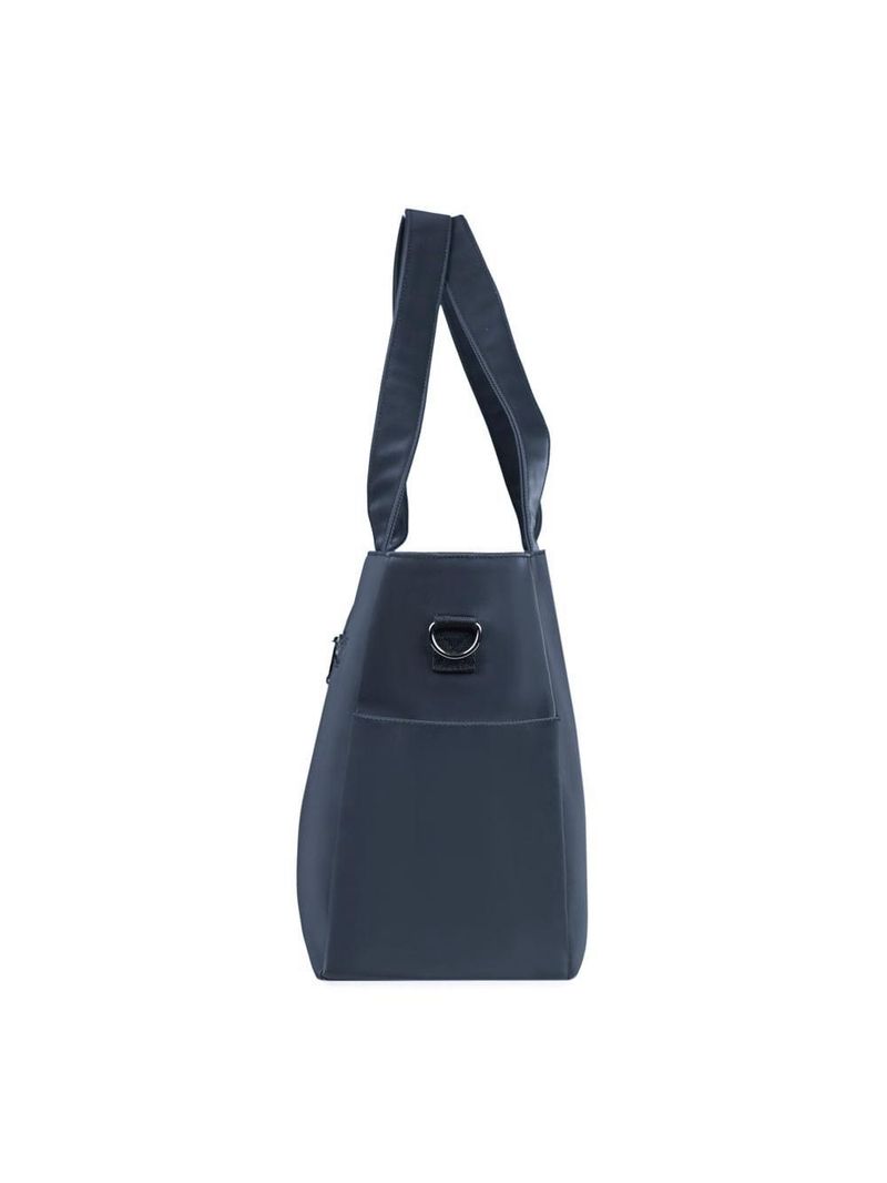 Bolsa feminina média executiva donna azul marinho