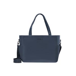 Bolsa feminina média executiva donna azul marinho