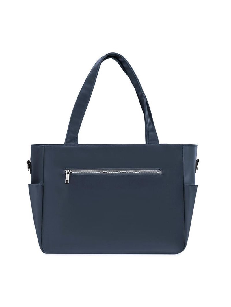 Bolsa feminina média executiva donna azul marinho