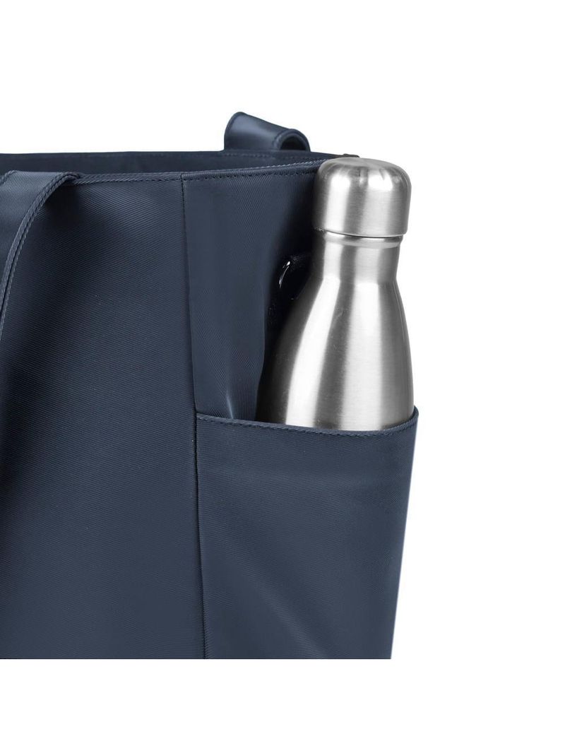 Bolsa feminina média executiva donna azul marinho