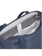 Bolsa feminina média executiva donna azul marinho