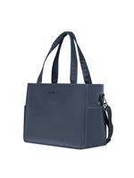 Bolsa feminina média executiva donna azul marinho