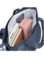 Bolsa feminina média executiva donna azul marinho