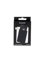 Carteira automática masculina metal advanced preta