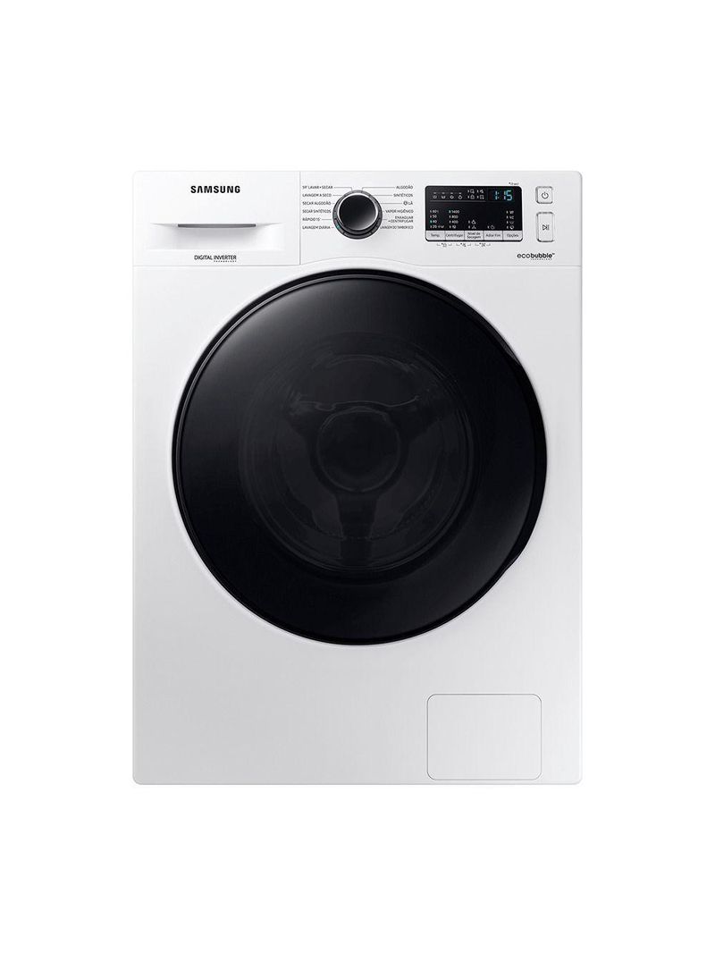 Lava E Seca Samsung 11kg WD11A Digital Inverter Ecobubble Branca 127V Branco