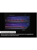 Monitor gamer samsung odyssey 24", fhd, 144 hz, 1ms, com ajuste de altura, hdmi, dp, vga, freesync, preto, série g3