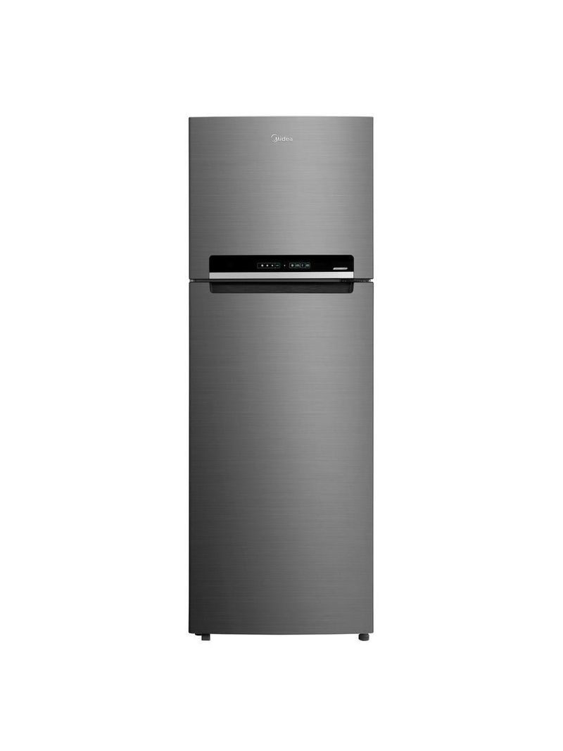 Geladeira midea frost free duplex 394l inverter inox