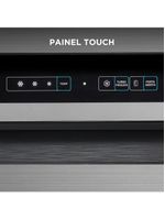 Geladeira midea frost free duplex 394l inverter inox