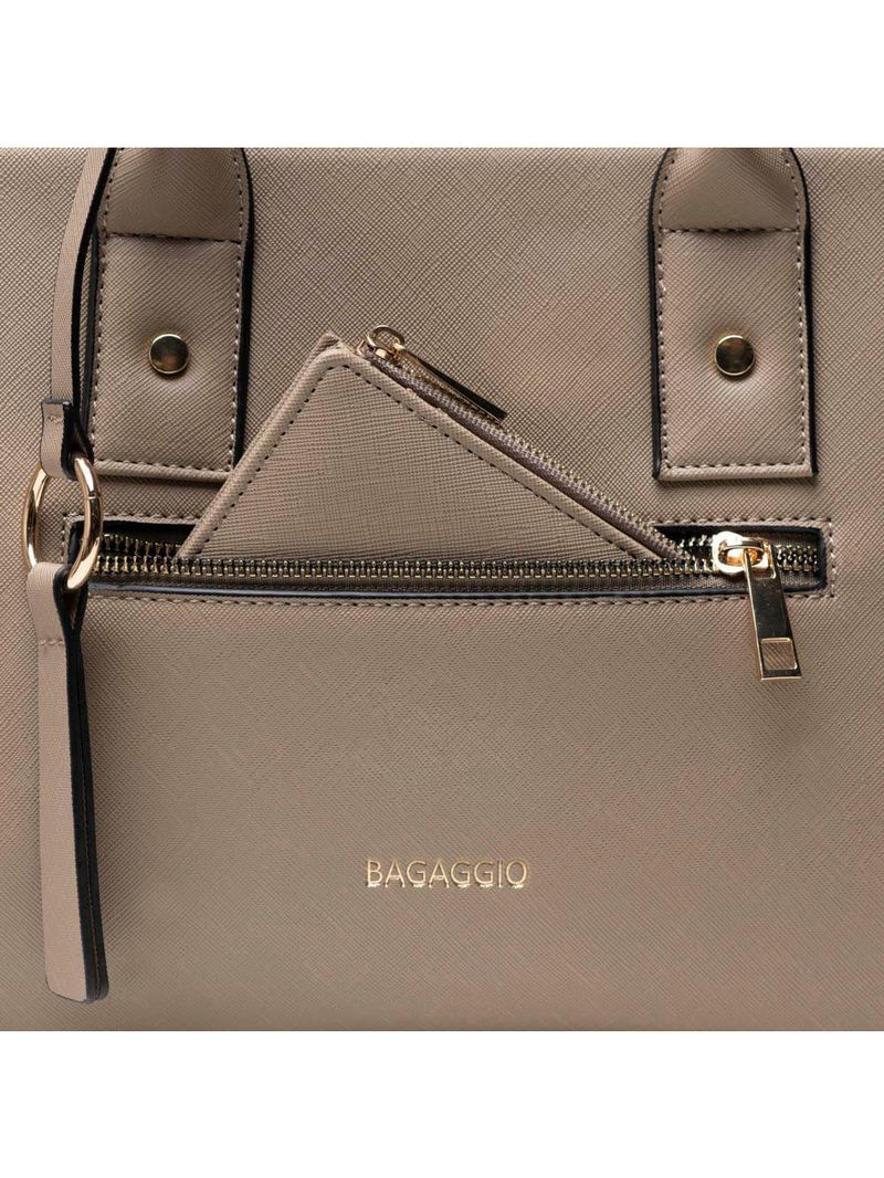 Bolsa de mão feminina saffiano fendi