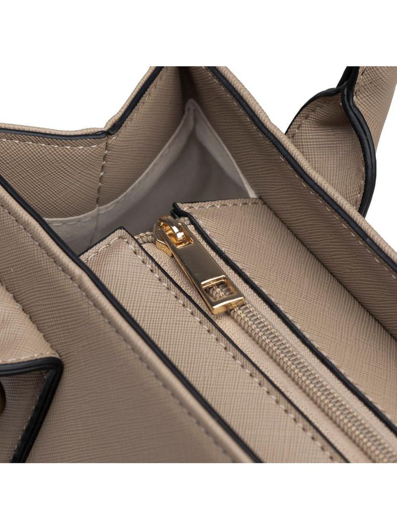 Bolsa de mão feminina saffiano fendi