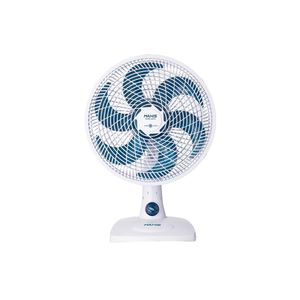 Ventilador de mesa mondial maxis v30mxw 30cm 6 pás 3 velocidades 50w branco / azul